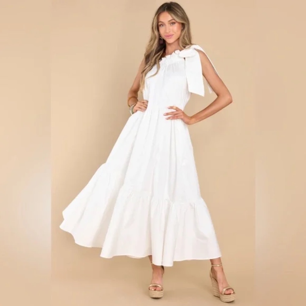 Petal & pup off the shoulder one shoulder maxi dress nwot